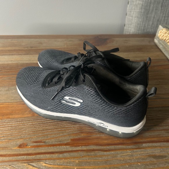 Skechers Air Element 2.0 Memory Foam Athletic‎ Shoes Black Size 10 - Picture 1 of 10